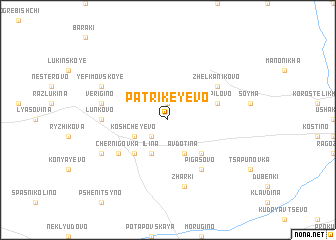 map of Patrikeyevo