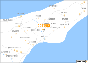 map of Patriki