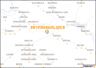 map of Pătrimea din Luncă