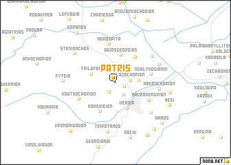 map of Patrís