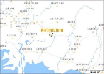 map of Patrocinia