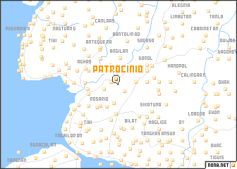 map of Patrocinio