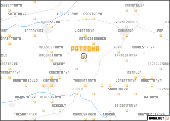 map of Pátroha