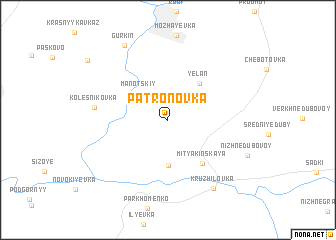 map of Patronovka