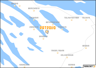 map of Patrovo