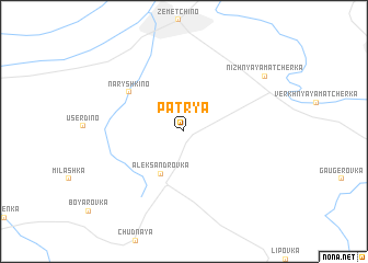 map of Patrya