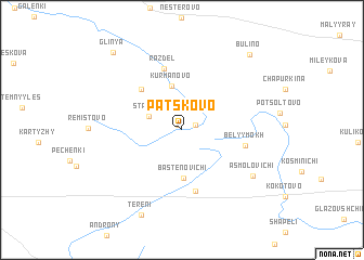 map of Patskovo