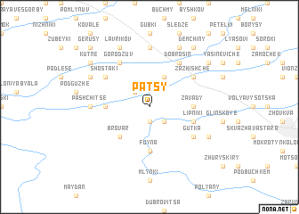 map of Patsy