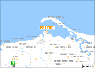 map of Pattani