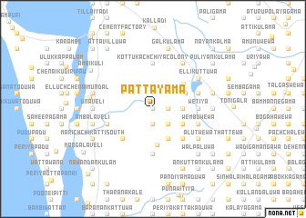 map of Pattayama