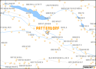 map of Pattendorf