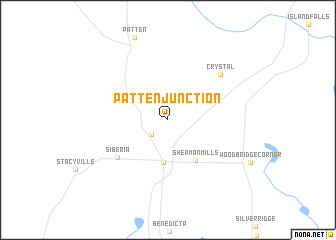 map of Patten Junction