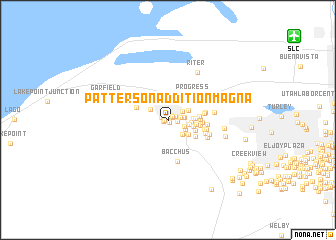 map of Patterson Addition Magna