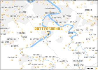 map of Patterson Hill