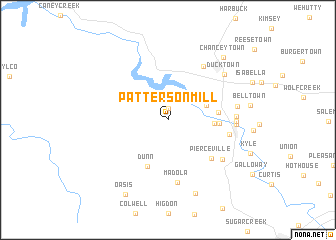 map of Patterson Mill