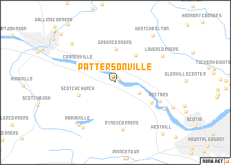 map of Pattersonville