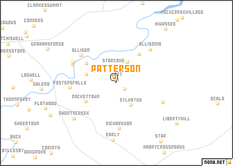 map of Patterson