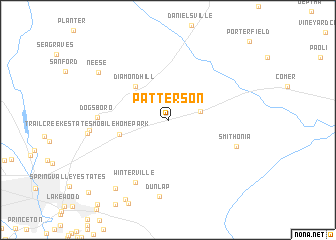 map of Patterson