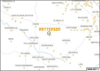 map of Patterson