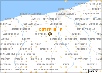 map of Patteville
