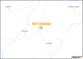 map of Pattikonda