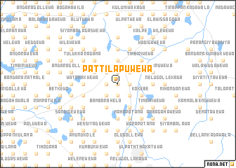 map of Pattilapuwewa