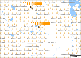 map of Pattinigama