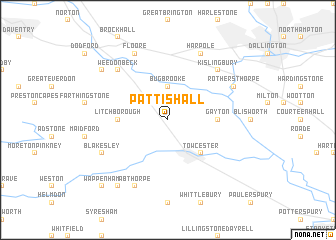 map of Pattishall