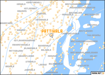 map of Pattiwāla