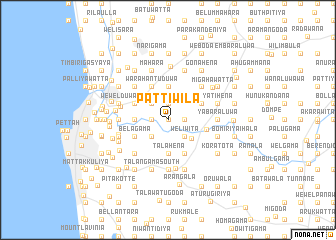 map of Pattiwila