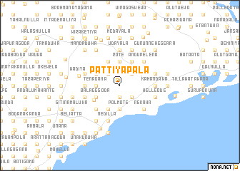 map of Pattiyapala