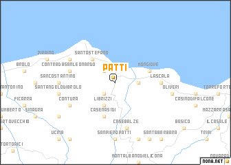 map of Patti