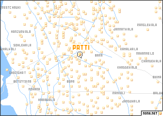 map of Patti