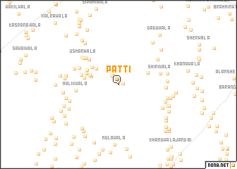 map of Patti