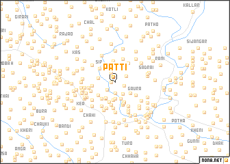 map of Patti