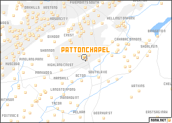 map of Patton Chapel