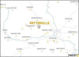 map of Pattonville