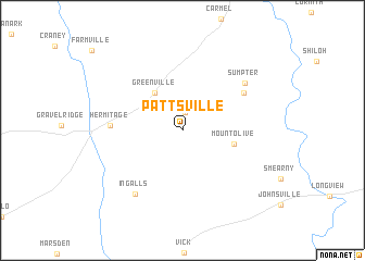 map of Pattsville