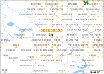 map of Patuāpāra