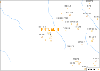 map of Patuelia