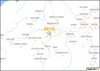 map of Patul