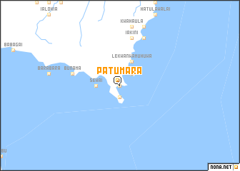 map of Patumara