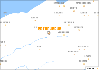 map of Patunurowe