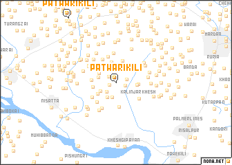 map of Patwāri Kili