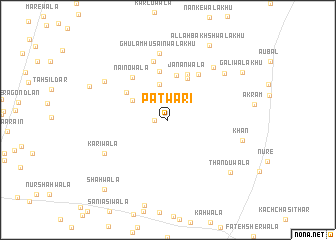 map of Patwāri