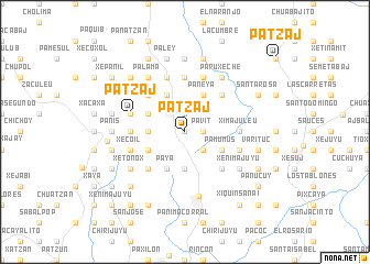 map of Patzaj