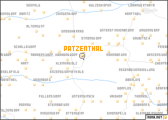 map of Patzenthal