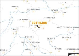 map of Patzojom