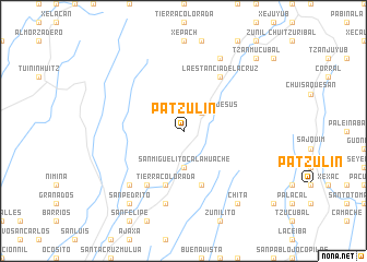 map of Patzulín
