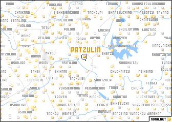 map of Pa-tzu-lin
